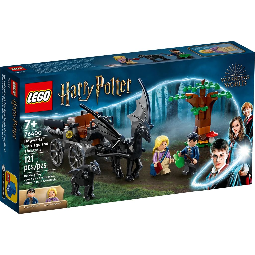 Конструктор LEGO Harry Potter Hogwarts Карета та Тестрали 121 деталь (76400) - зображення 7