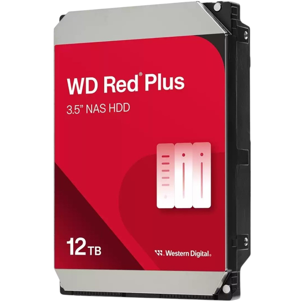 Жорсткий диск 3.5" 12TB Red Plus WD (WD120EFGX) - зображення 1