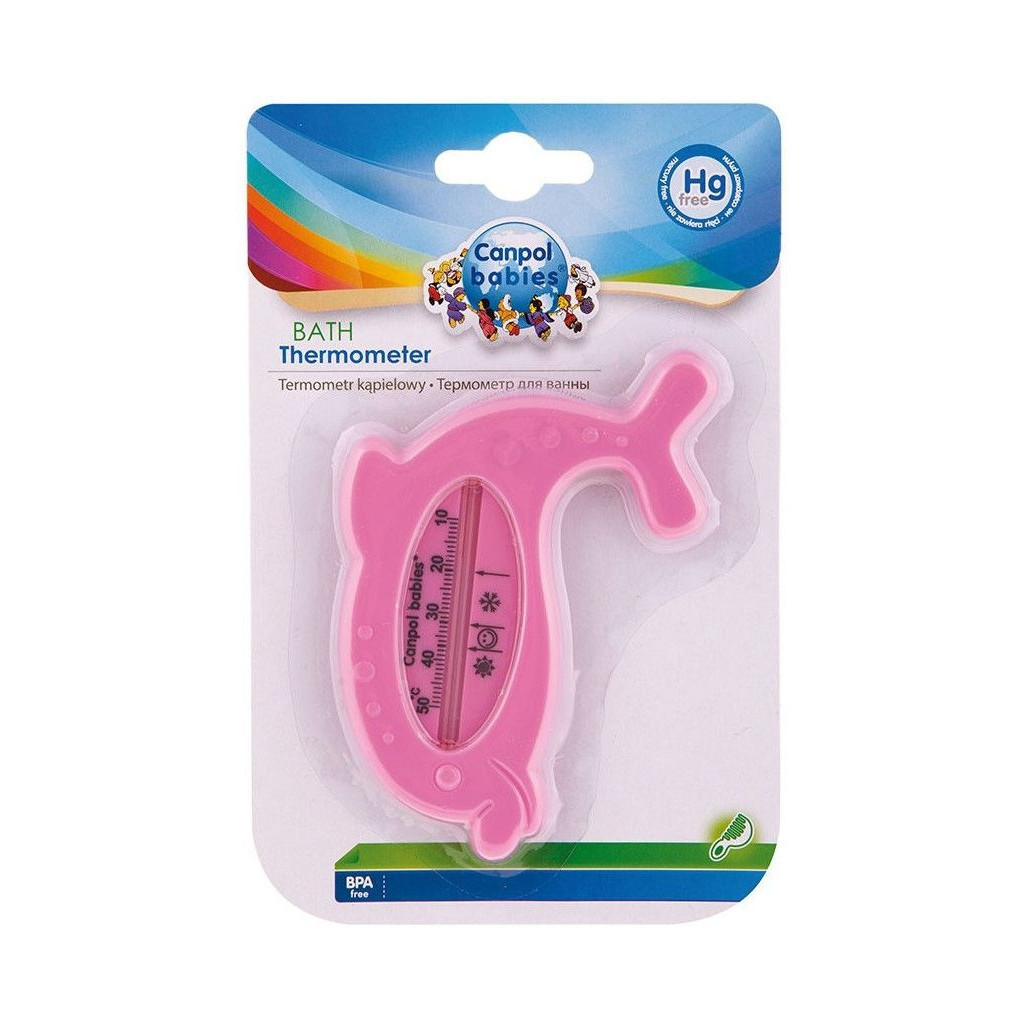 Термометр для води Canpol babies Дельфін рожевий (2/782) - изображение 2