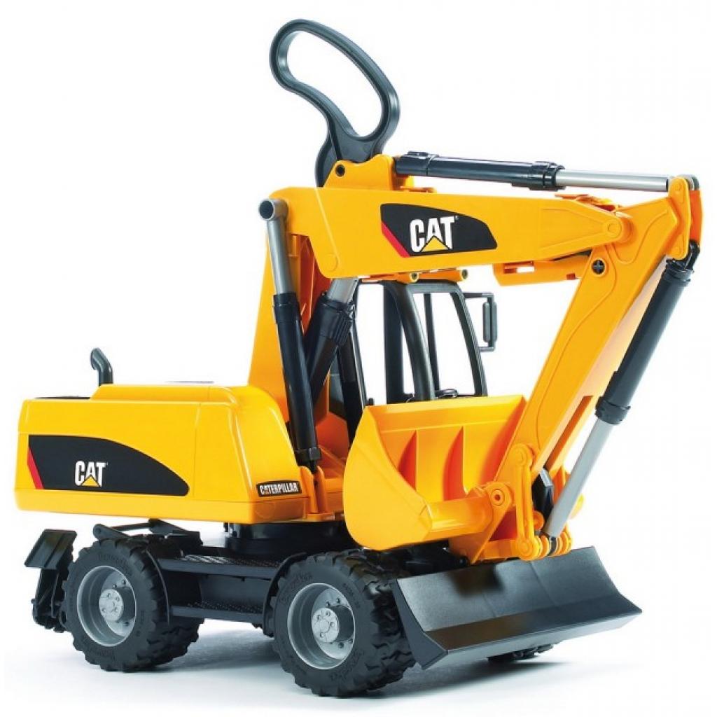 Спецтехніка Bruder екскаватор колісний Caterpillar, М1: 16 (02445) - зображення 6