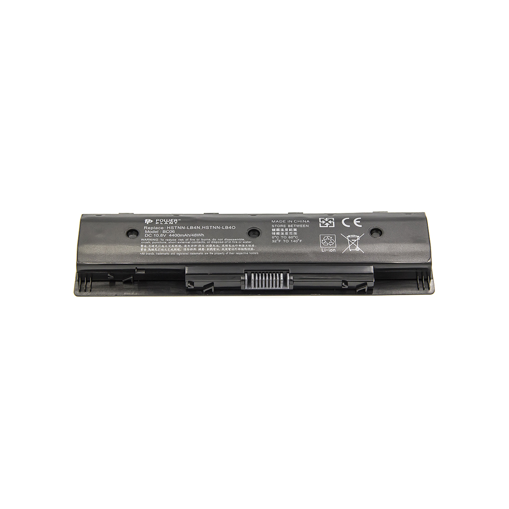 Акумулятор до ноутбука HP Envy 15 (HSTNN-LB4N, HPQ117LH) 10.8V 4400mAh PowerPlant (NB460366) - изображение 3