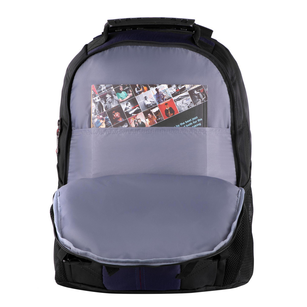 Рюкзак для ноутбука Wenger 16" Sherpa Black-Blue (606486) - зображення 12