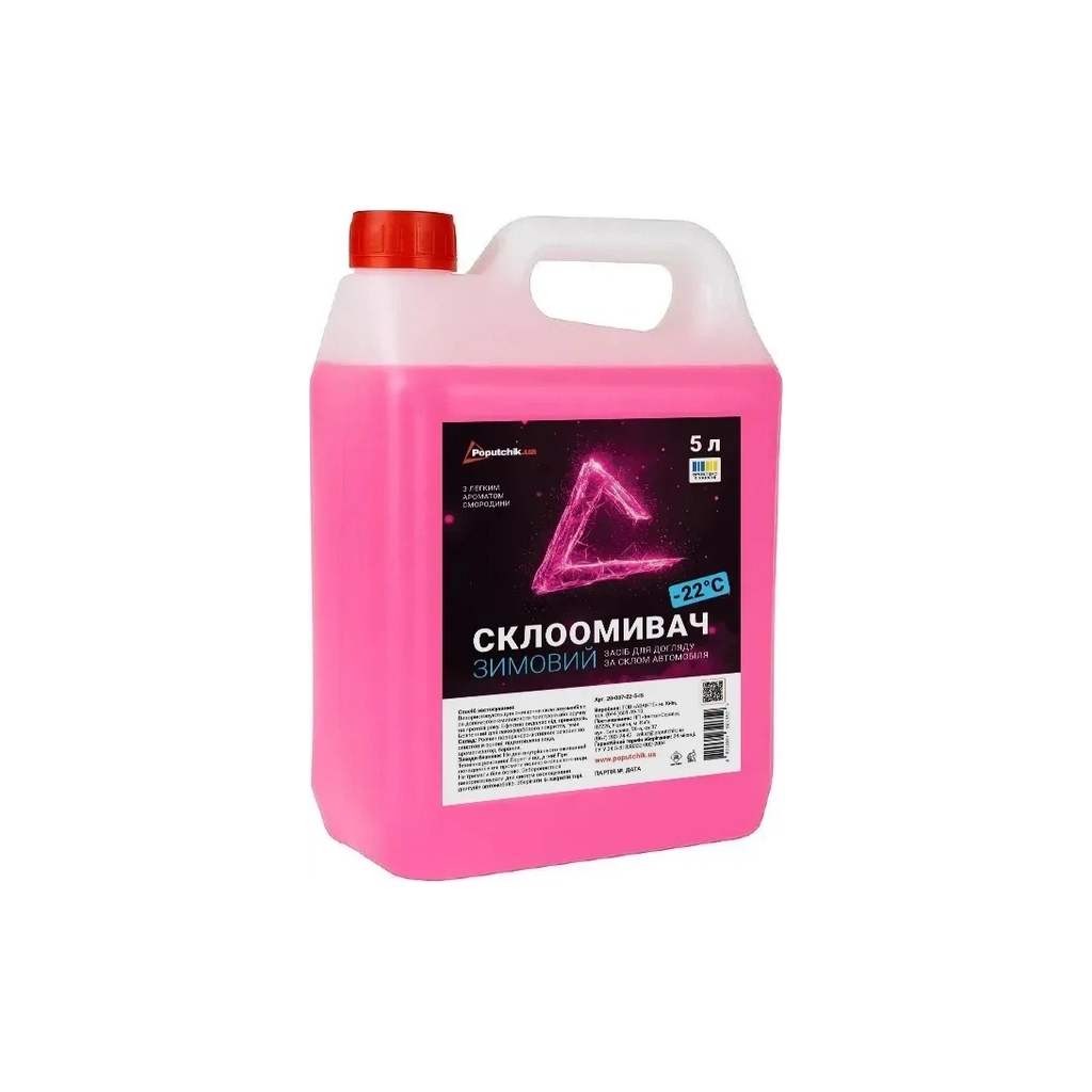 Омивач автомобільний Poputchik -22°C 5 л (20-037-22-5-IS) - зображення 2