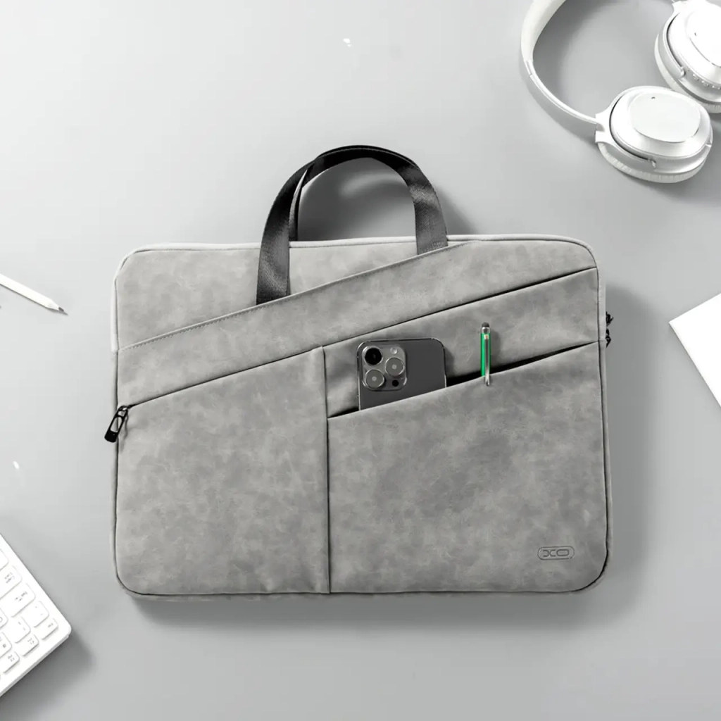 Сумка для ноутбука XO 15" CB05 grey (CB05-15.grey) - зображення 3