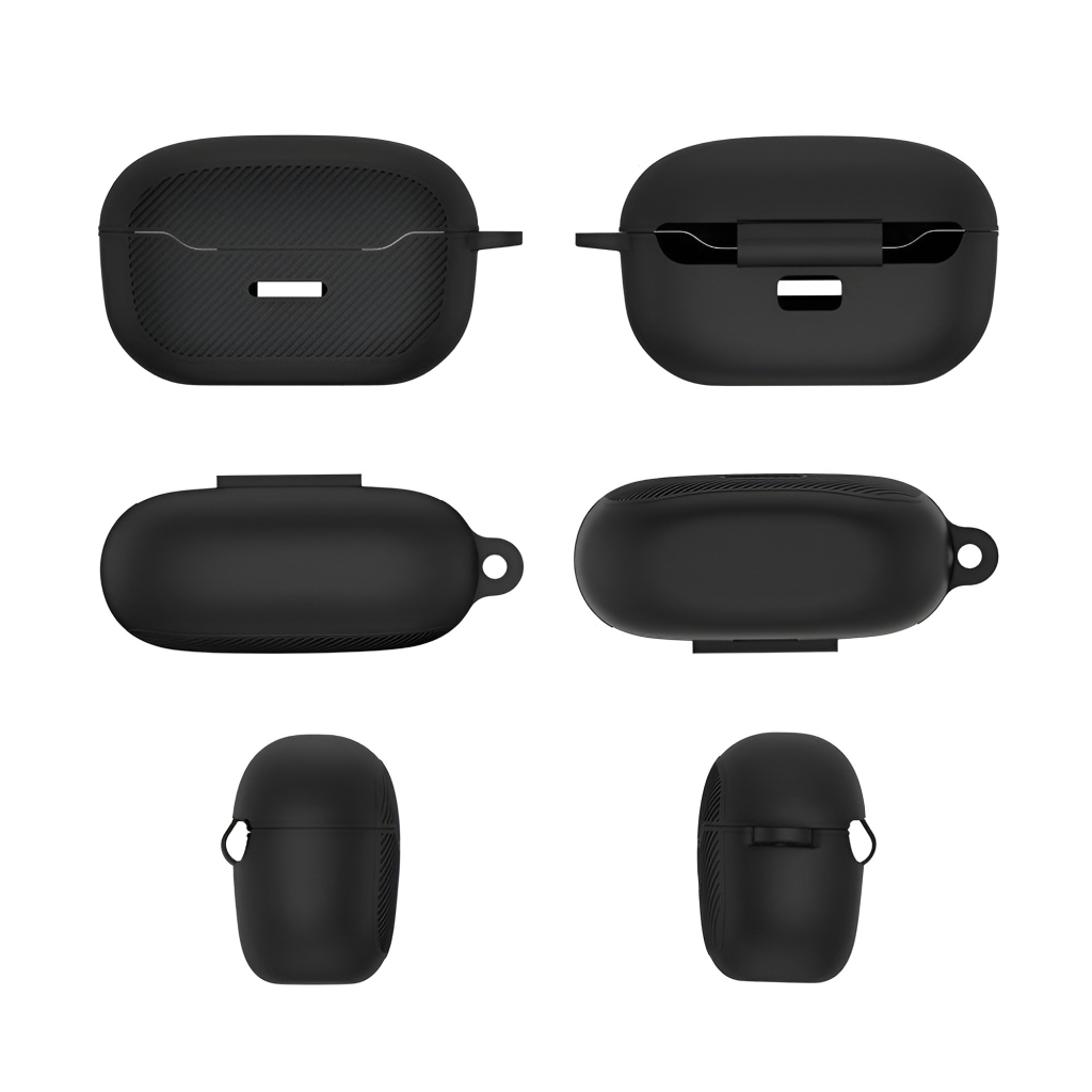 Чохол для навушників BeCover Silicon для JBL Endurance Race TWS Black (710192) - зображення 2