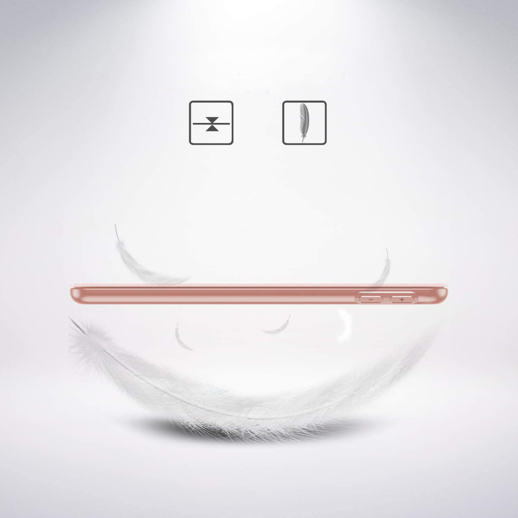 Чохол до планшета BeCover Tri Fold Soft TPU Silicone Apple iPad 10.2 2019/2020/2021 Rose Gold (706886) - зображення 4