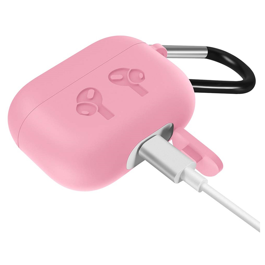 Чохол для навушників BeCover Silicon Protection для Apple AirPods Pro Pink (704501) - зображення 3