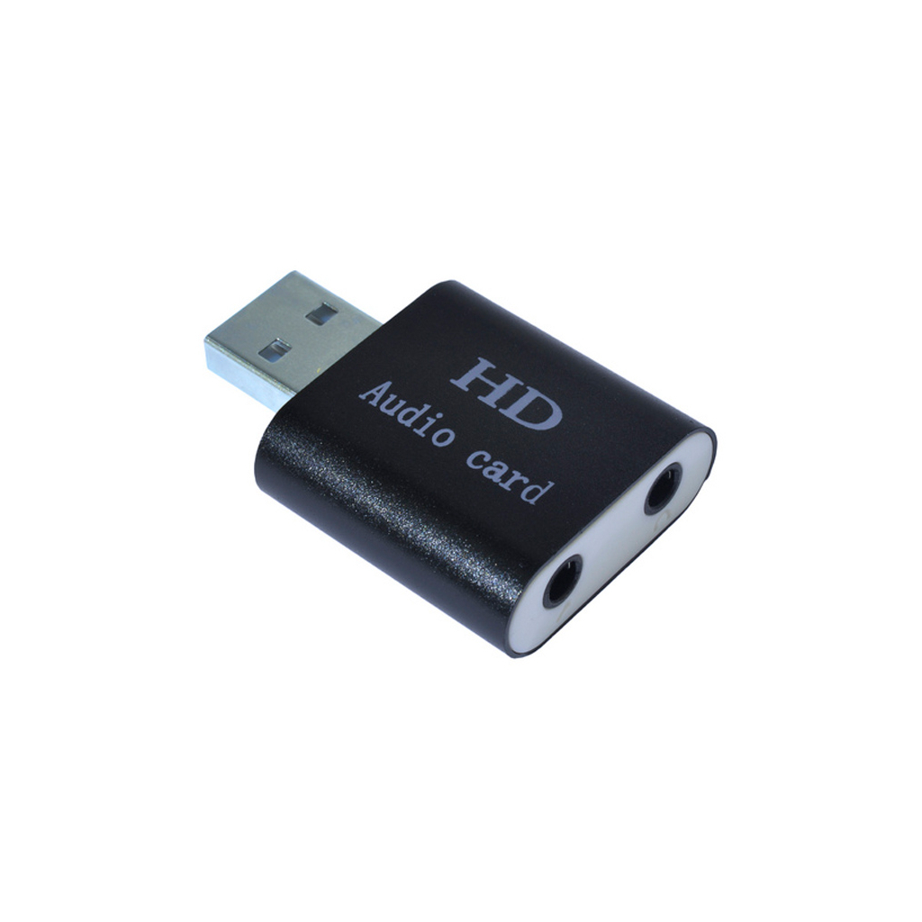 Звукова плата Dynamode USB-SOUND7-ALU black - изображение 1