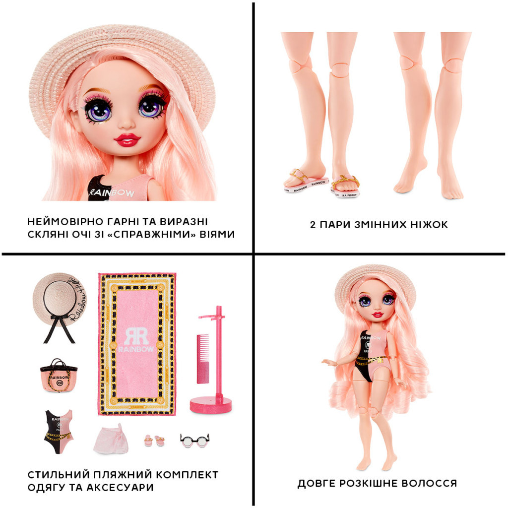 Лялька Rainbow High серії Pacific Coast- Белла Паркер (578352) - зображення 5