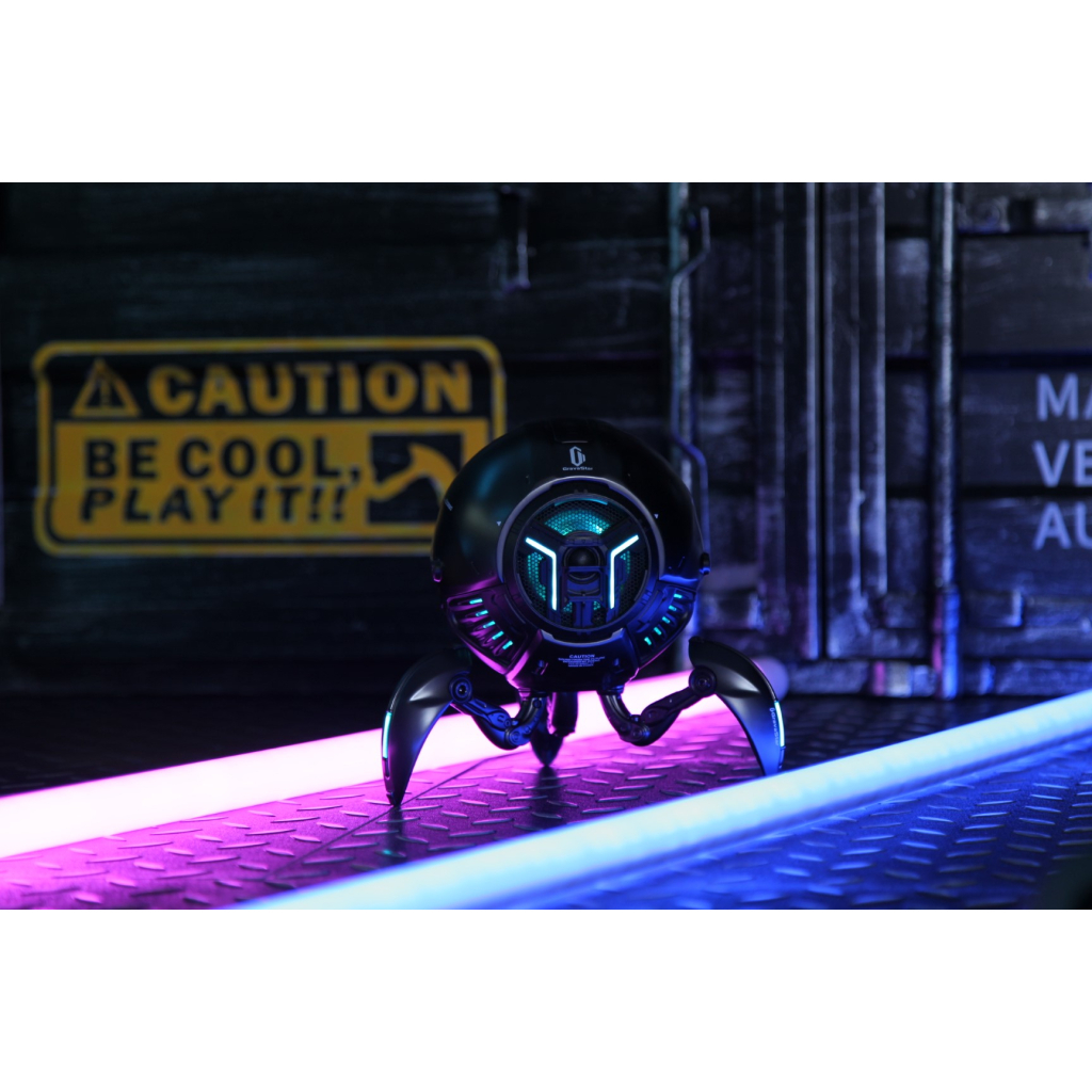 Акустична система GravaStar Mars Pro Zinc Alloy body Bluetooth Black (GRAVASTARG1PRO_BLK) - изображение 17