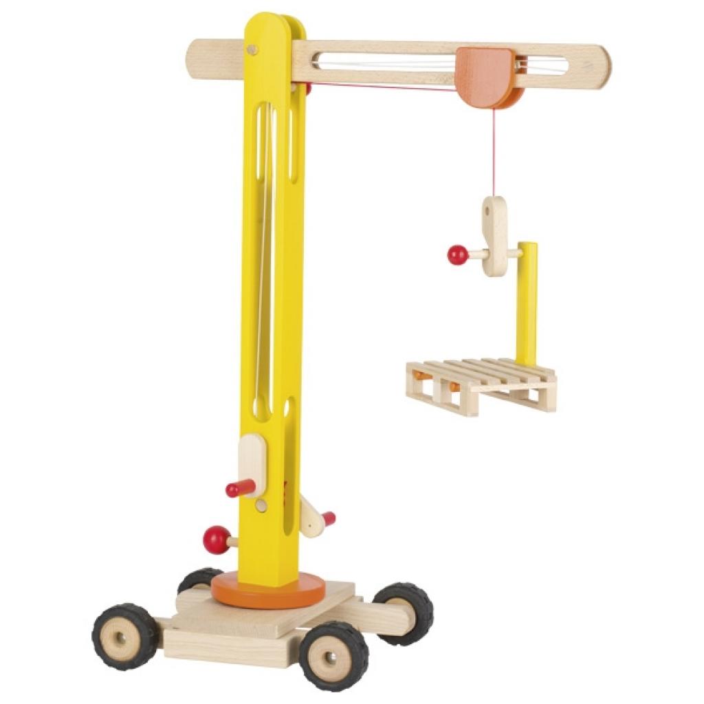 Машина Goki Будівельний кран маленький (55975G) - зображення 1