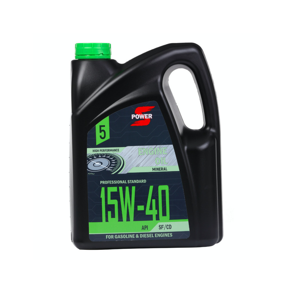 Моторна олива S-POWER STANDARD 15W40 5л (КСМ 62478) - зображення 1