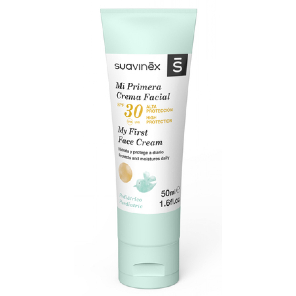 Дитячий крем Suavinex для обличчя SPF 30, 50 мл (307079) - зображення 1