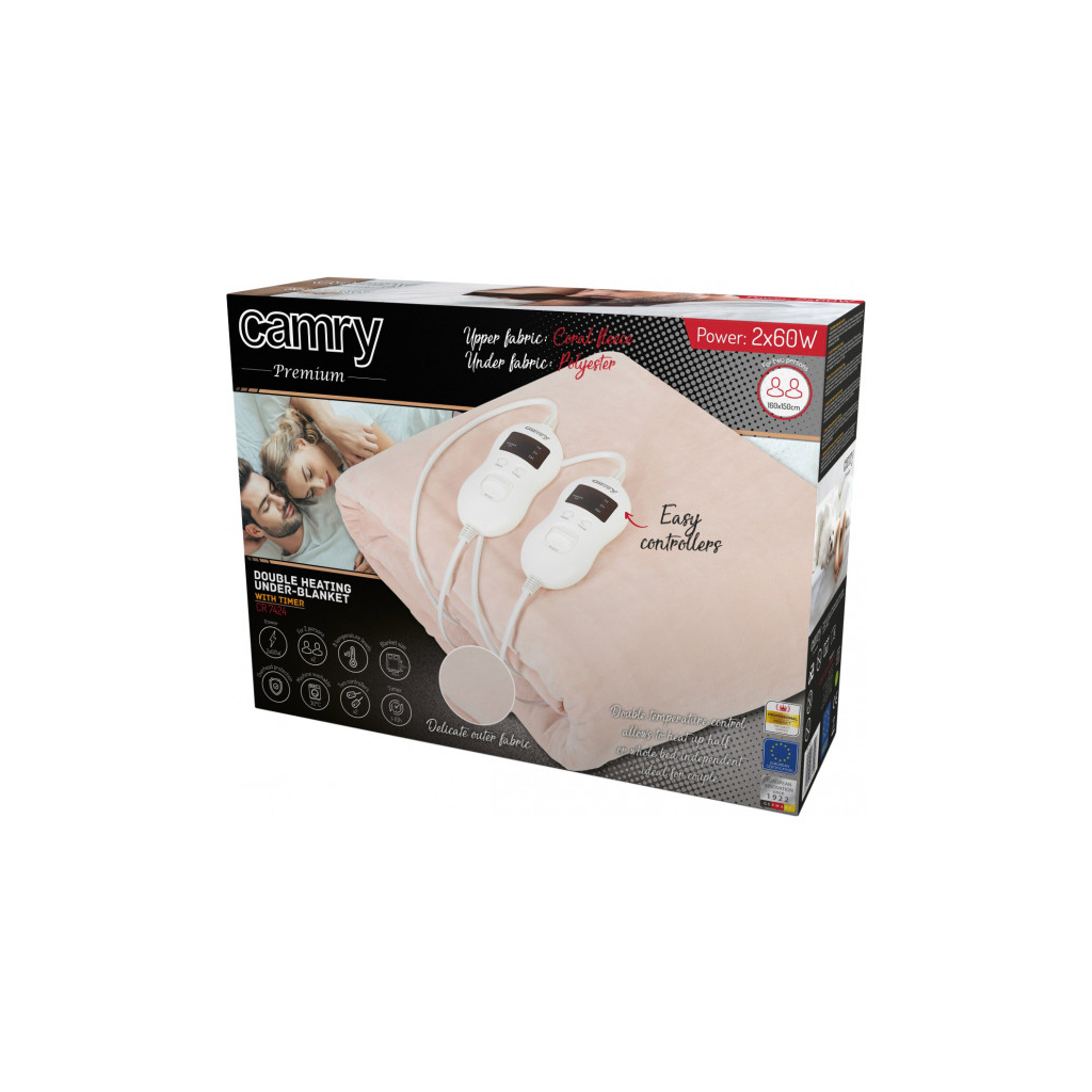 Електричне простирадло Camry CR7424 - изображение 6