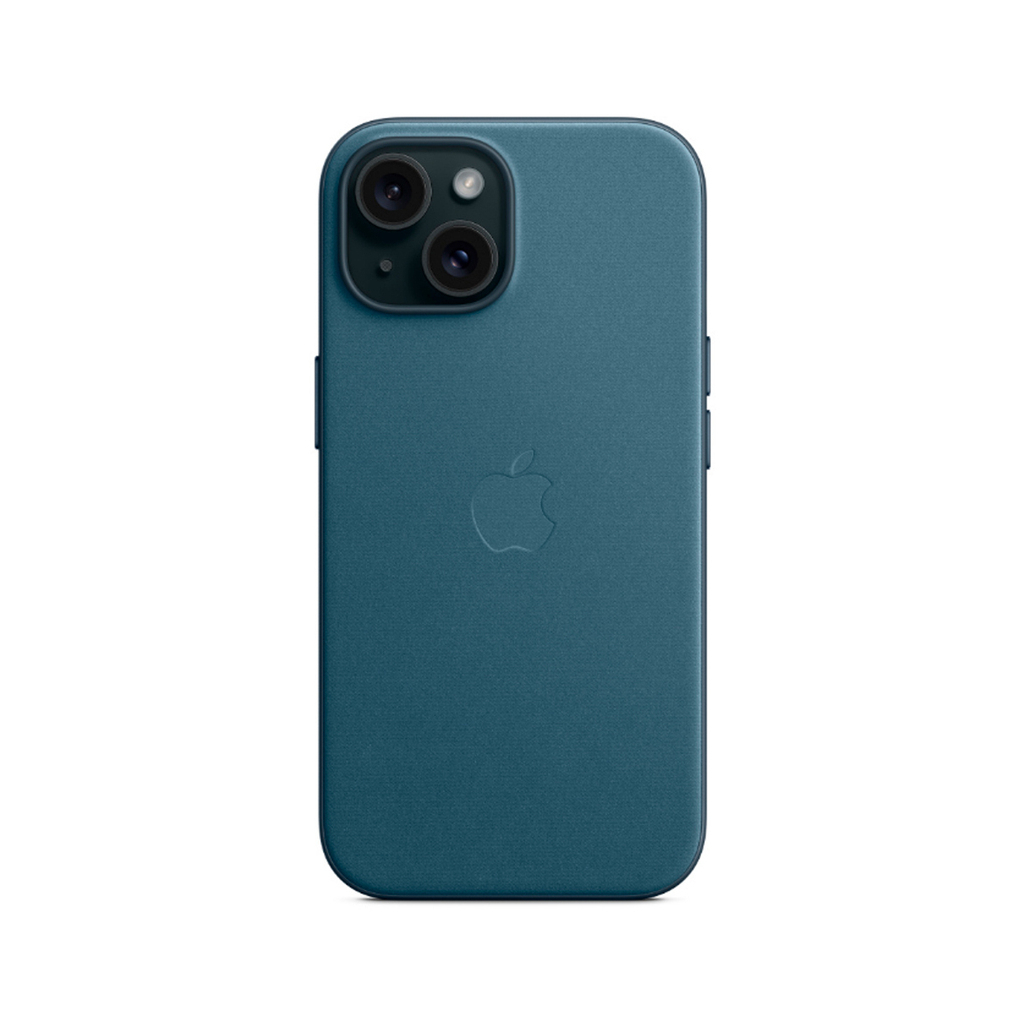 Чохол до мобільного телефона Apple iPhone 15 FineWoven Case with MagSafe Pacific Blue (MT3G3ZM/A) - зображення 5