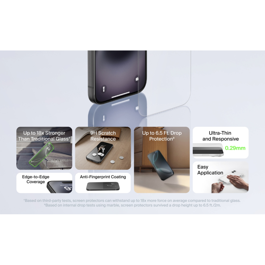 Скло захисне Belkin iPhone Air Screen Protector (OVA237HQ) - изображение 6