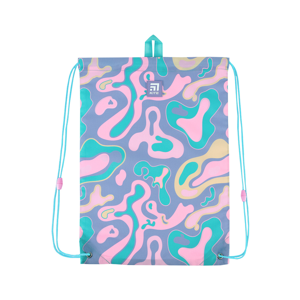 Сумка для взуття Kite Rainbow Catcorn Бірюзова (K24-600M-13) - зображення 3