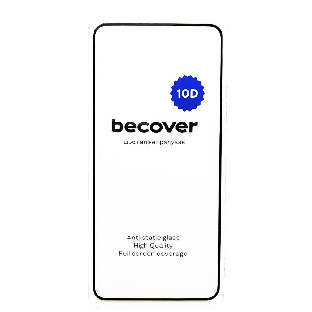 Скло захисне BeCover ZTE Blade A75 4G 10D Black (713578) - зображення 3