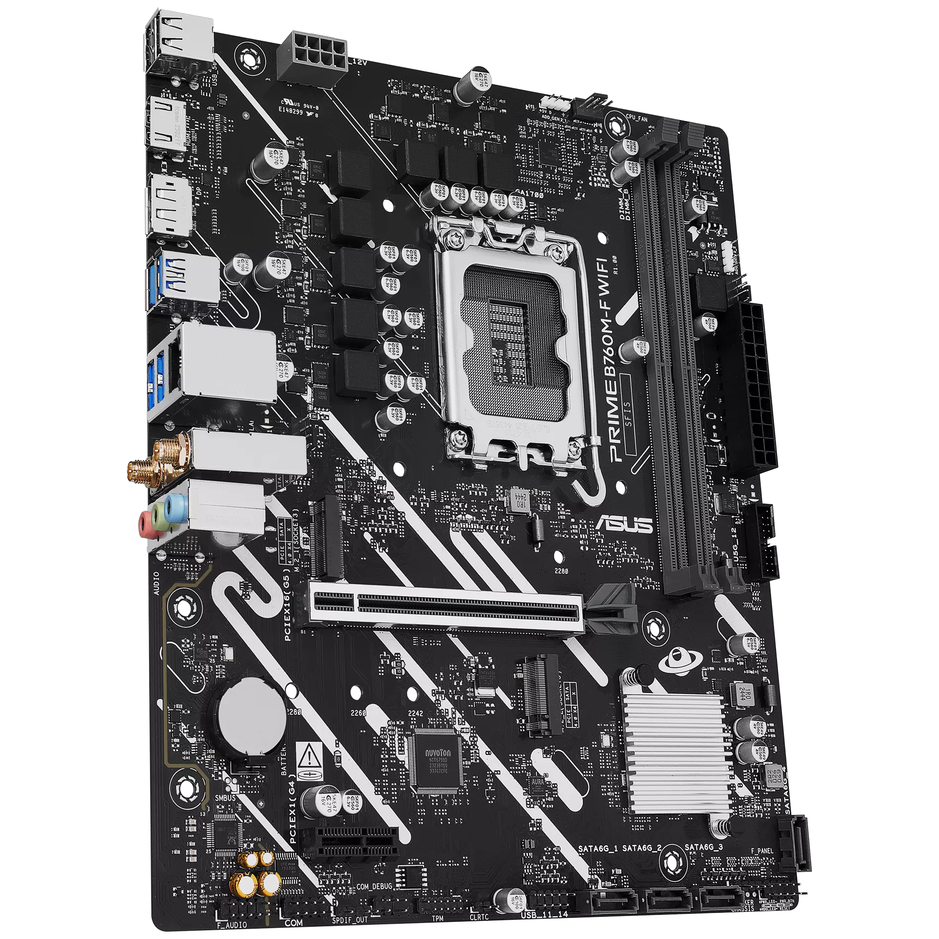 Материнська плата Asus Prime B760M-F WiFi Socket 1700 - picture 7