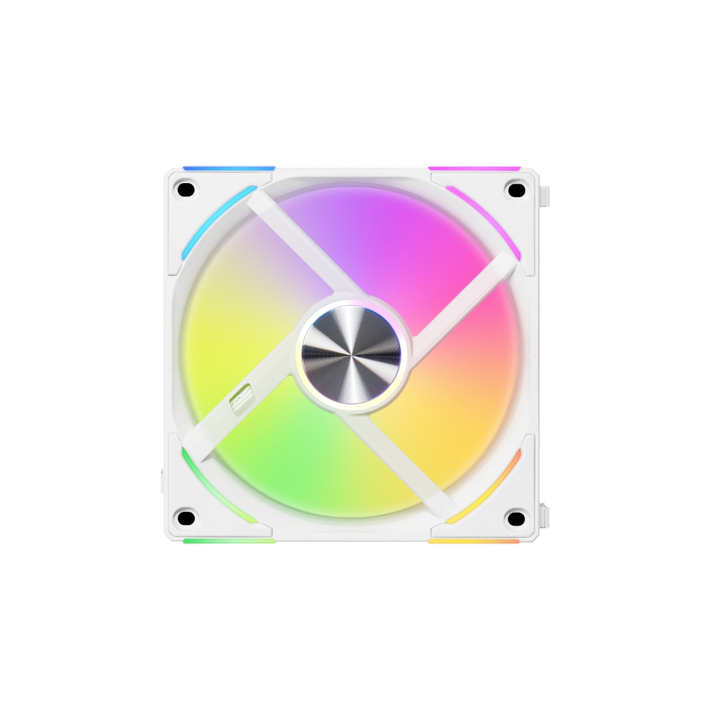 Кулер до корпусу Lian Li Uni Fan ALV2 120-3 Triple White (G99.12ALV23W.00) - зображення 3