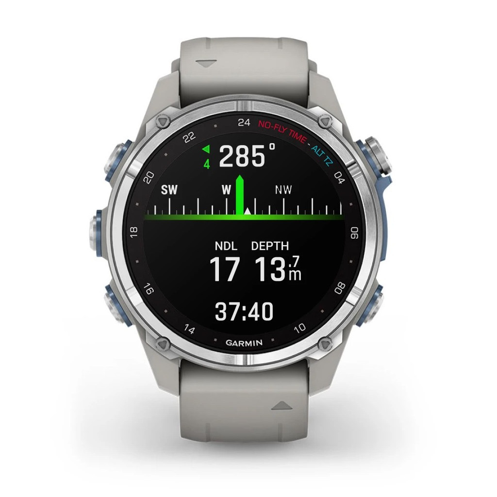 Смарт-годинник Garmin Descent Mk3, 43mm, Passvtd Steel/Fog Gry, Dive Computer, GPS дайвінг комп'ютер (010-02753-04) - зображення 11