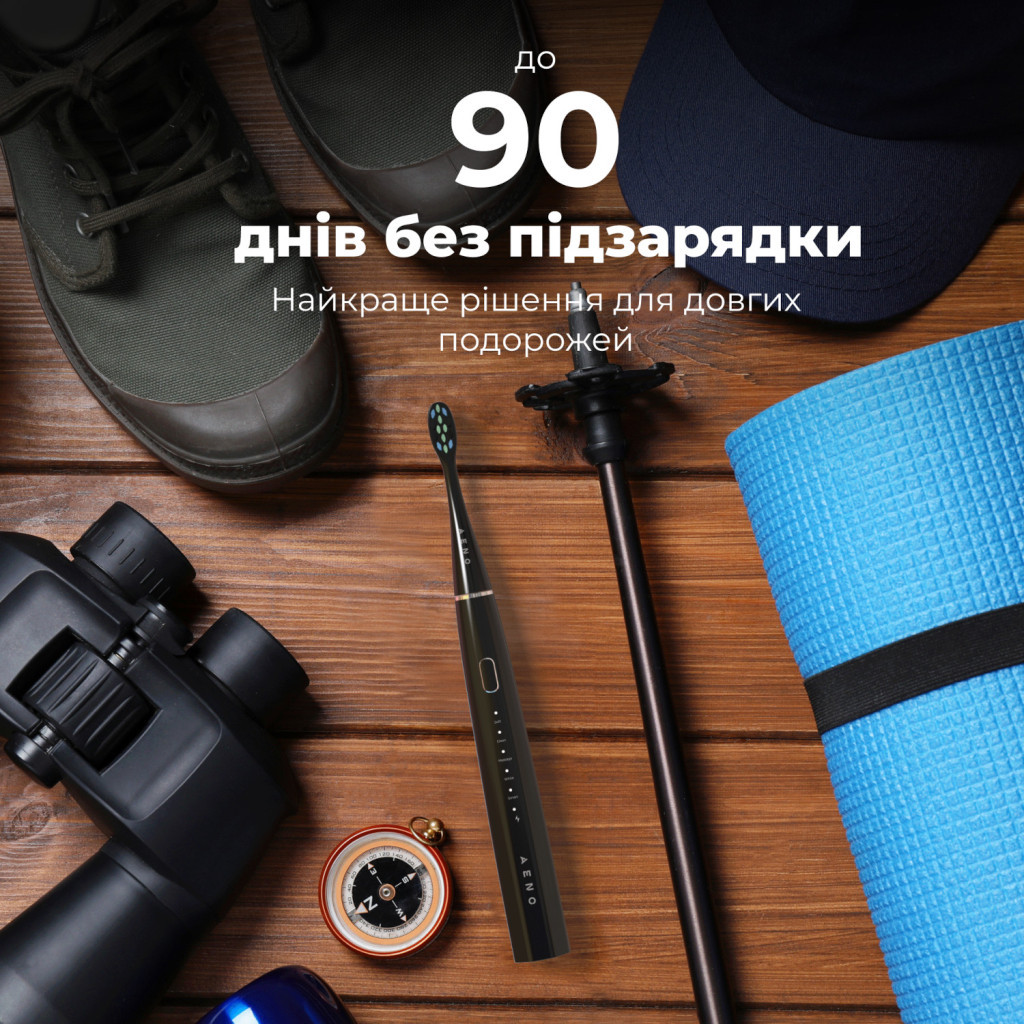 Електрична зубна щітка AENO ADB0002S - зображення 8