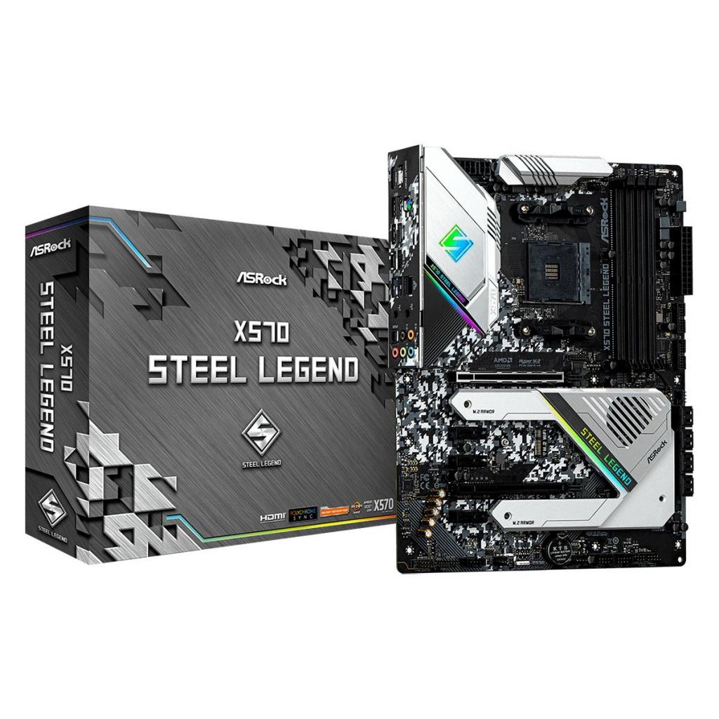 Материнська плата ASRock X570 STEEL LEGEND - зображення 1