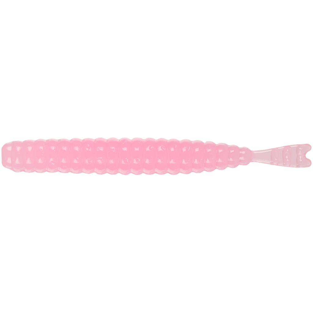 Силікон рибальський Reins Aji Slender 2" 105 Glow Bubble Gum (12 шт/уп.) (1552.10.35) - зображення 1