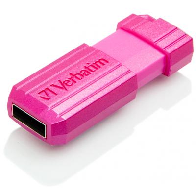 USB флеш накопичувач Verbatim 16GB Store 'n' Go PinStripe Pink USB 2.0 (49067) - зображення 3