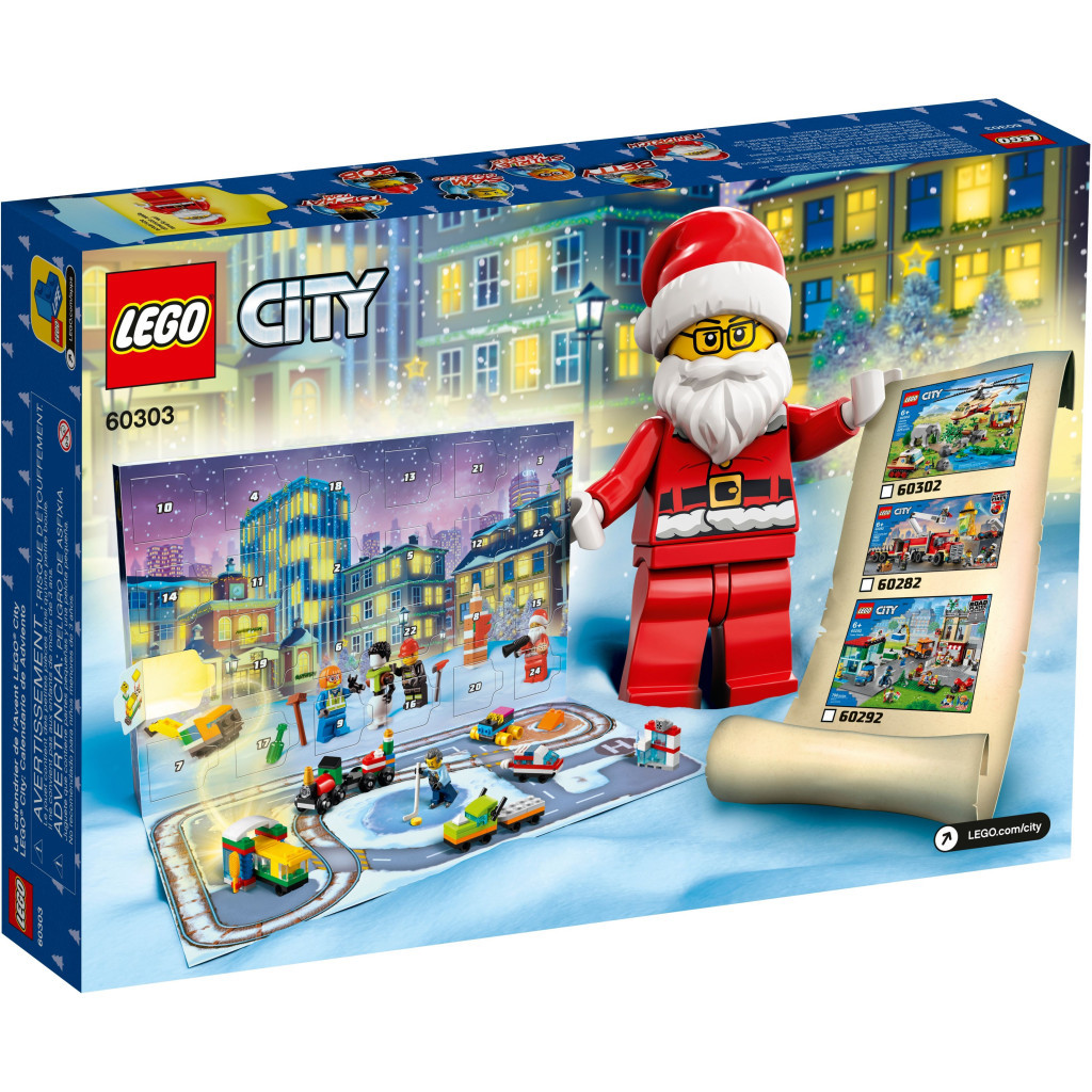 Конструктор LEGO City Новорічний календар Лего Сіті (60303) - зображення 5