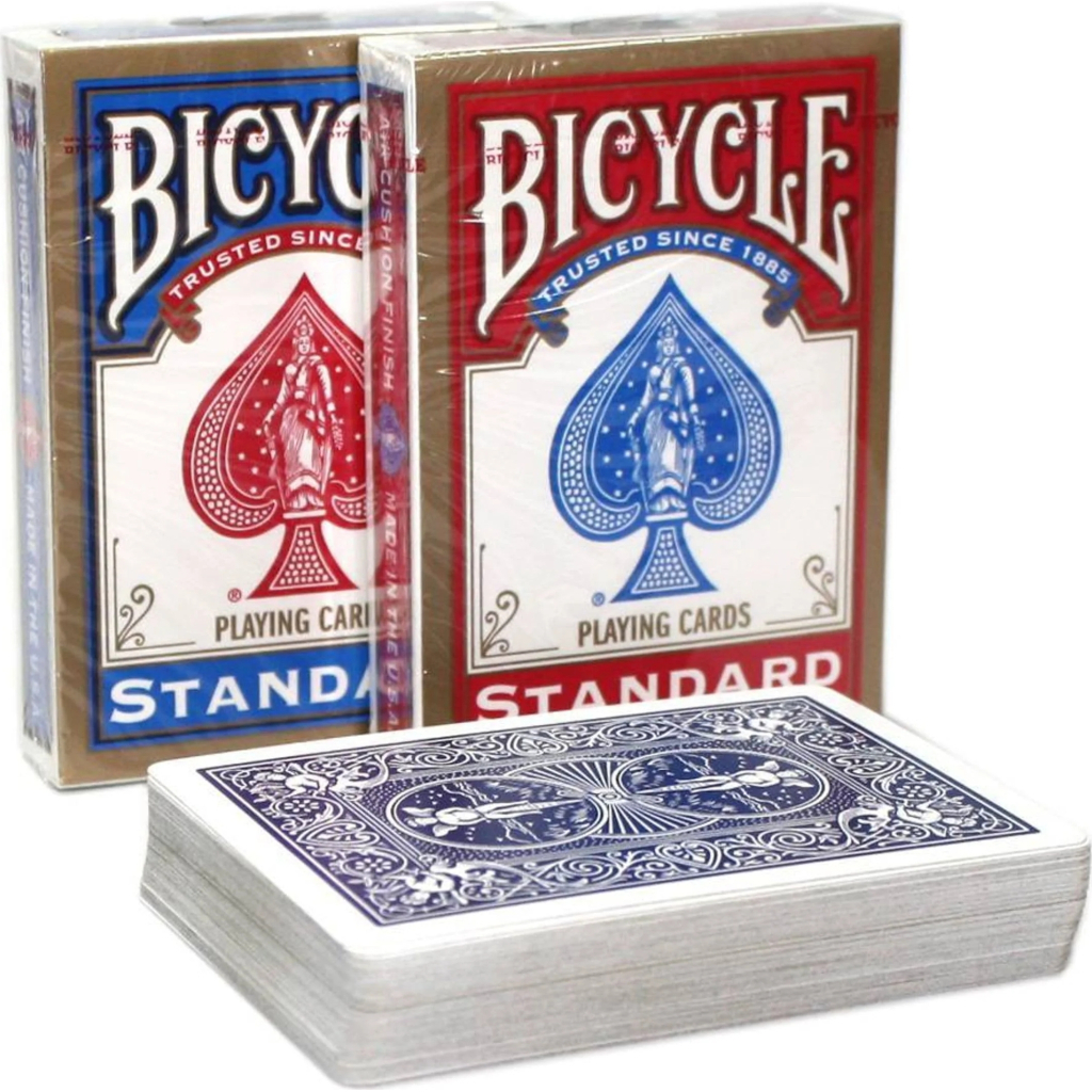 Гральні карти Bicycle League Back Standard Index (red, blue) (00808) - зображення 2