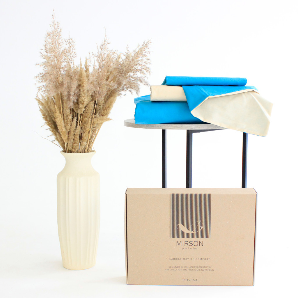 Постільна білизна MirSon Бязь Ranforce Elite Camillo (12-0712 + 17-4735) 175х210 (2200004673769) - зображення 6