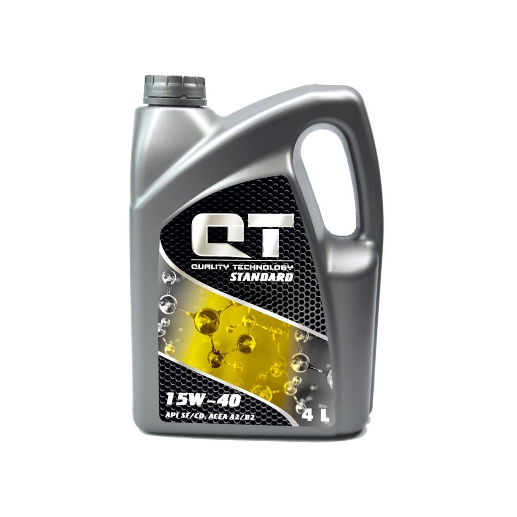 Моторна олива QT-OIL STANDART 15W40 SF/CD 4л (QT1115404) - зображення 1