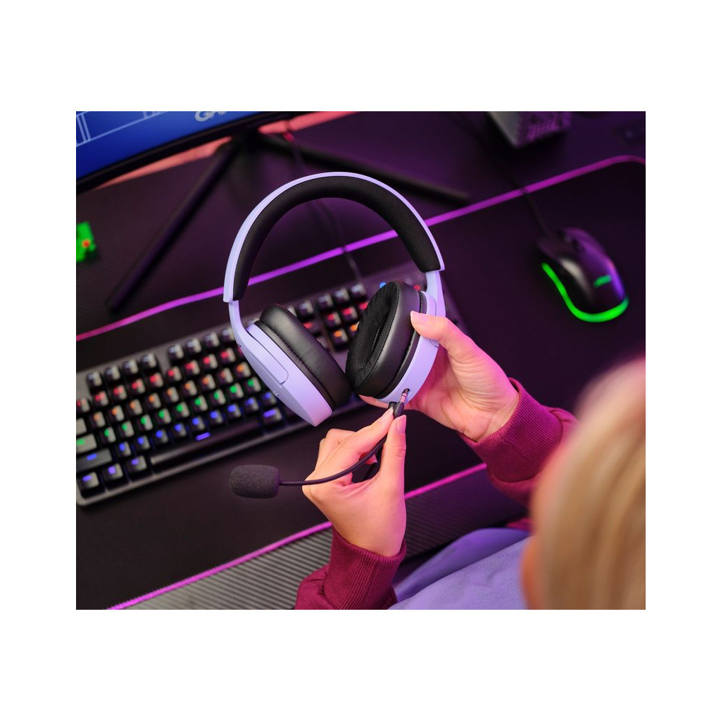 Навушники Trust GXT 489 Fayzo 3.5мм Purple (25301) - зображення 9