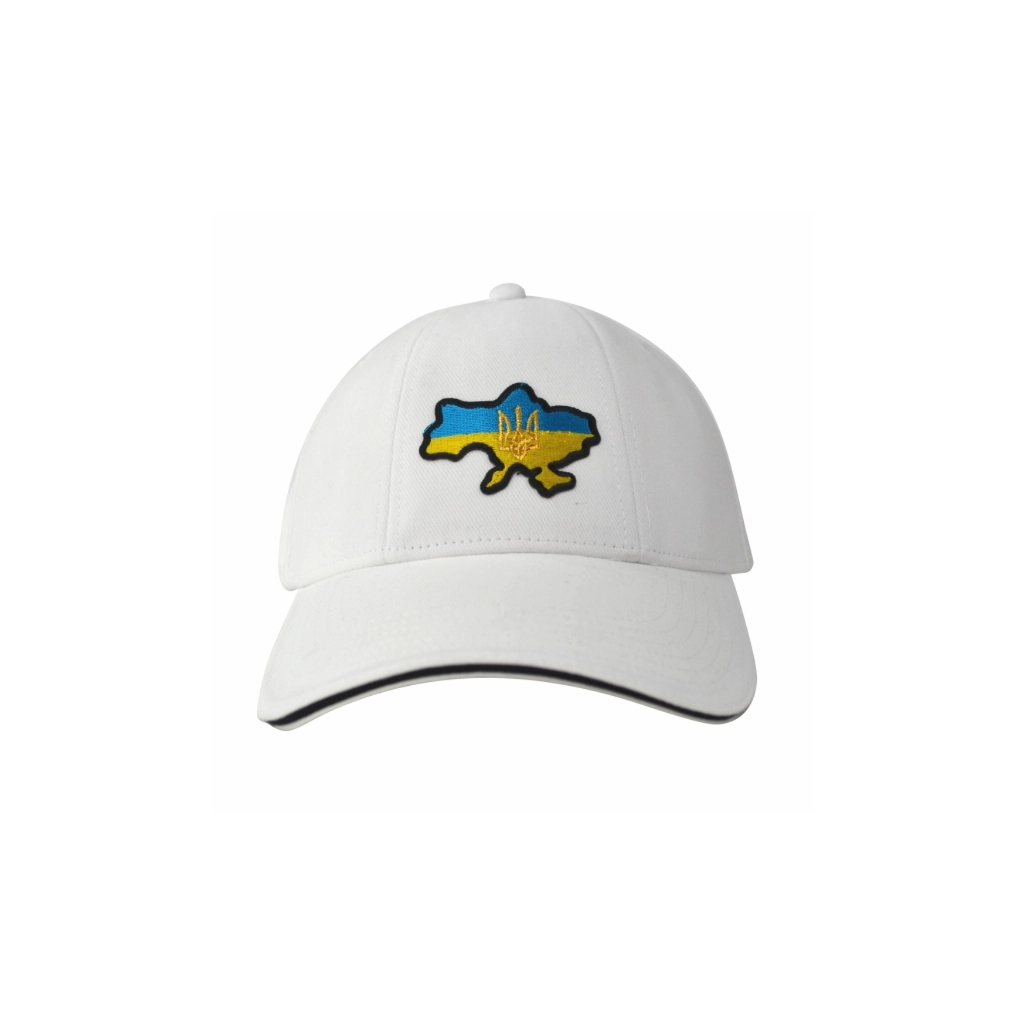 Кепка coFEE Turned sandwich Карта України білий (SH1734-6 CO/89732) - зображення 2