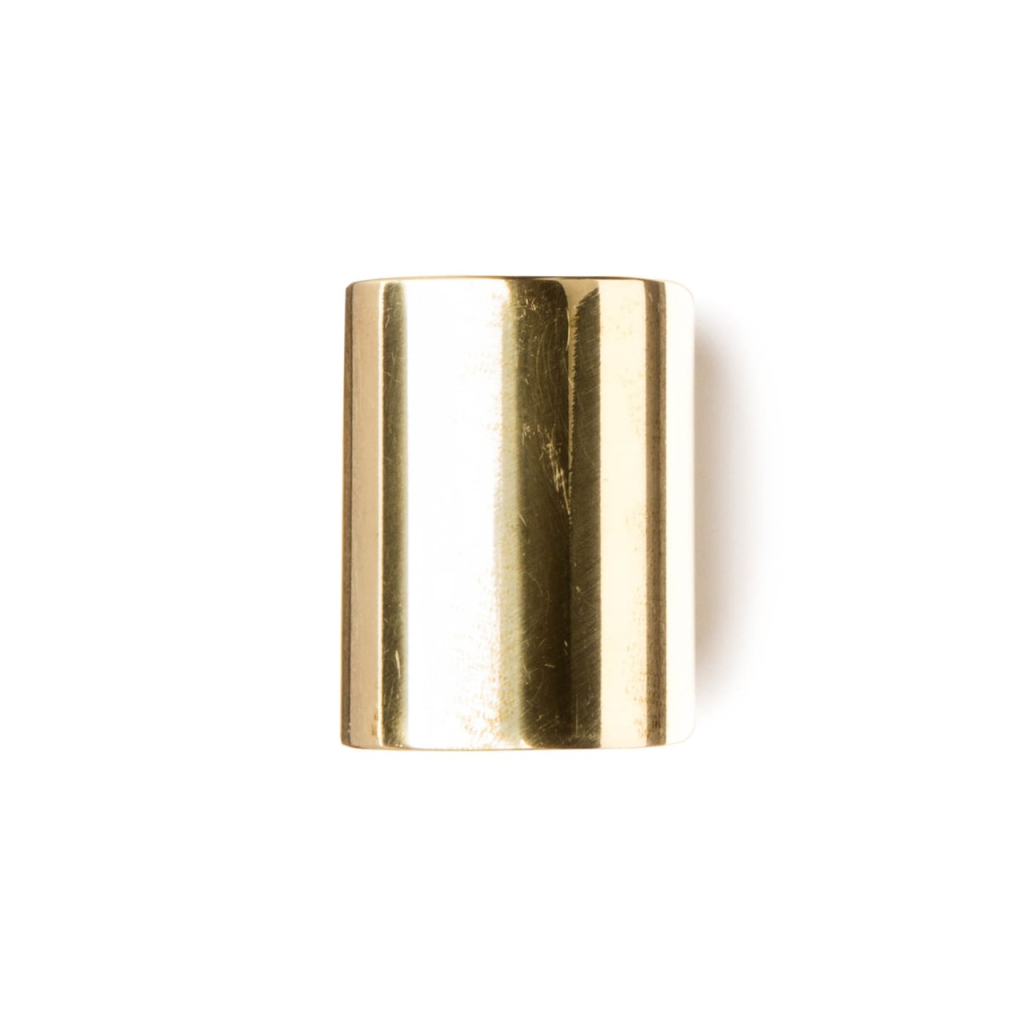 Слайдер для гітари Jim Dunlop Brass Medium Wall Medium Knuckle Slide (223) - зображення 1