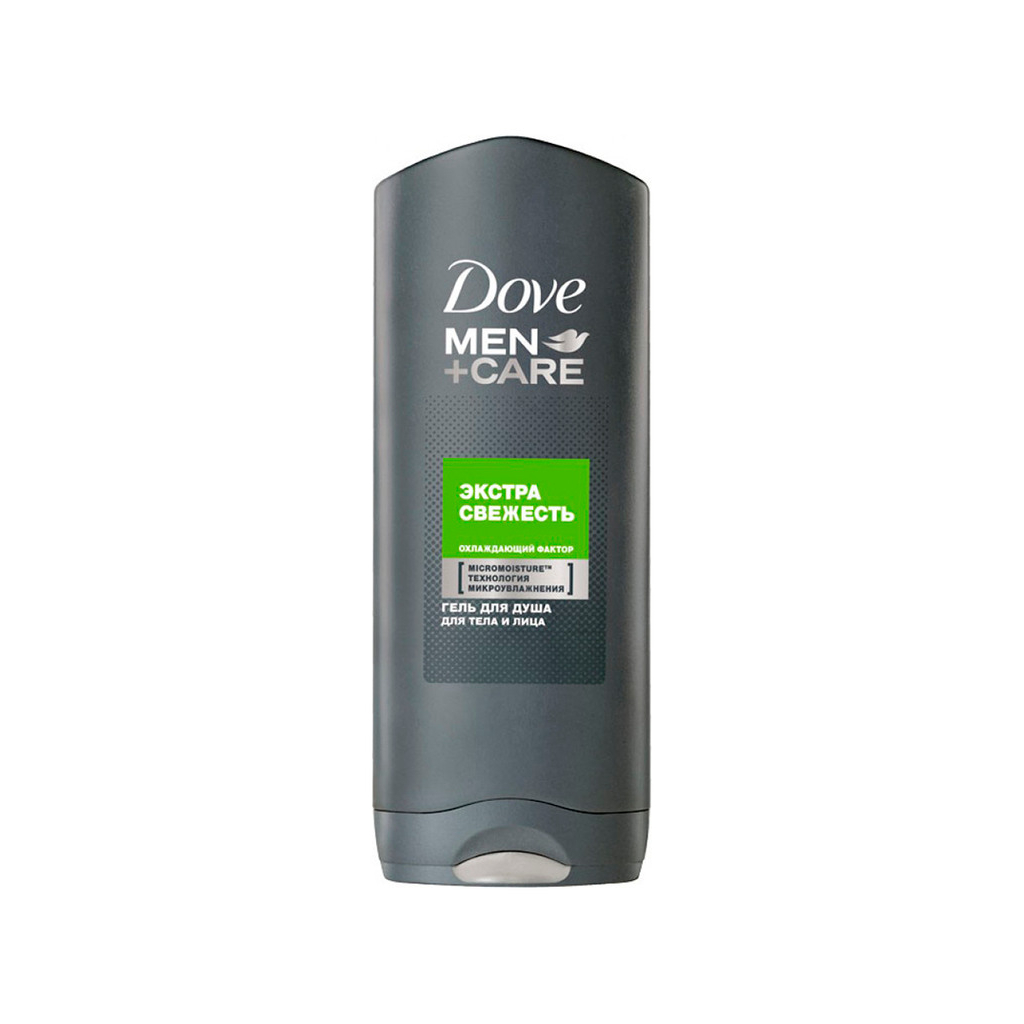 Гель для душу Dove Men+Care Екстрасвіжість 250 мл (8717644598849) - зображення 1