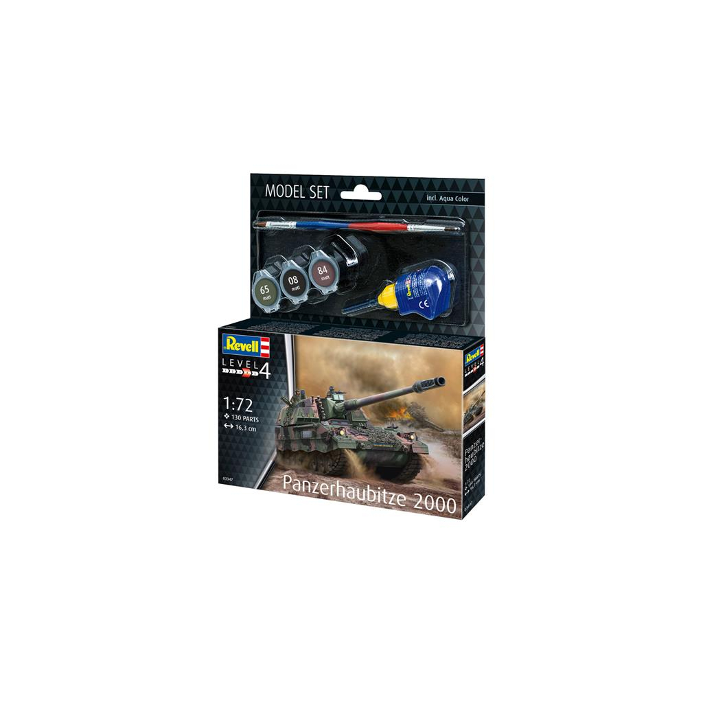 Збірна модель Revell САУ Panzerhaubitze 2000 (версія UA) рівень 4 масштаб 1:72 (RVL-63347) - зображення 3