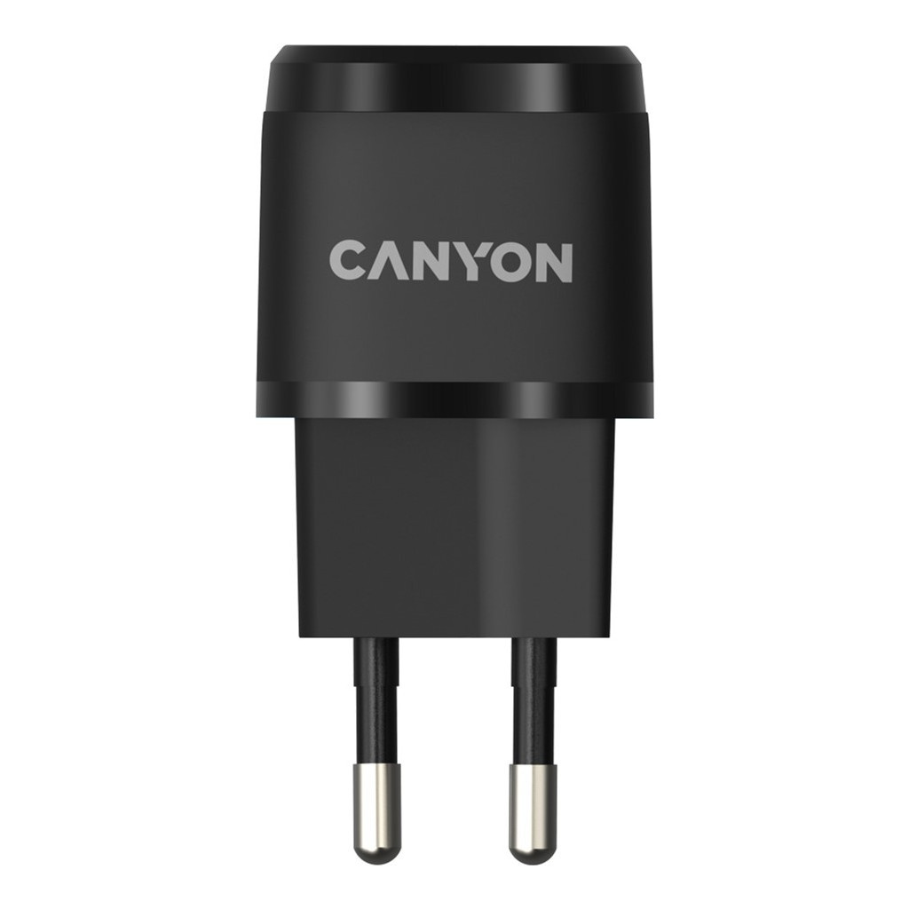Зарядний пристрій Canyon PD 20W black (CNE-CHA20B05) - зображення 3