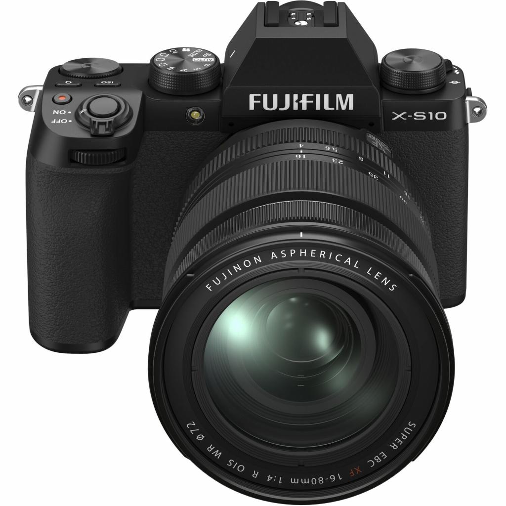 Цифровий фотоапарат Fujifilm X-S10 + XF 16-80mm F4.0 Kit Black (16670077) - зображення 10
