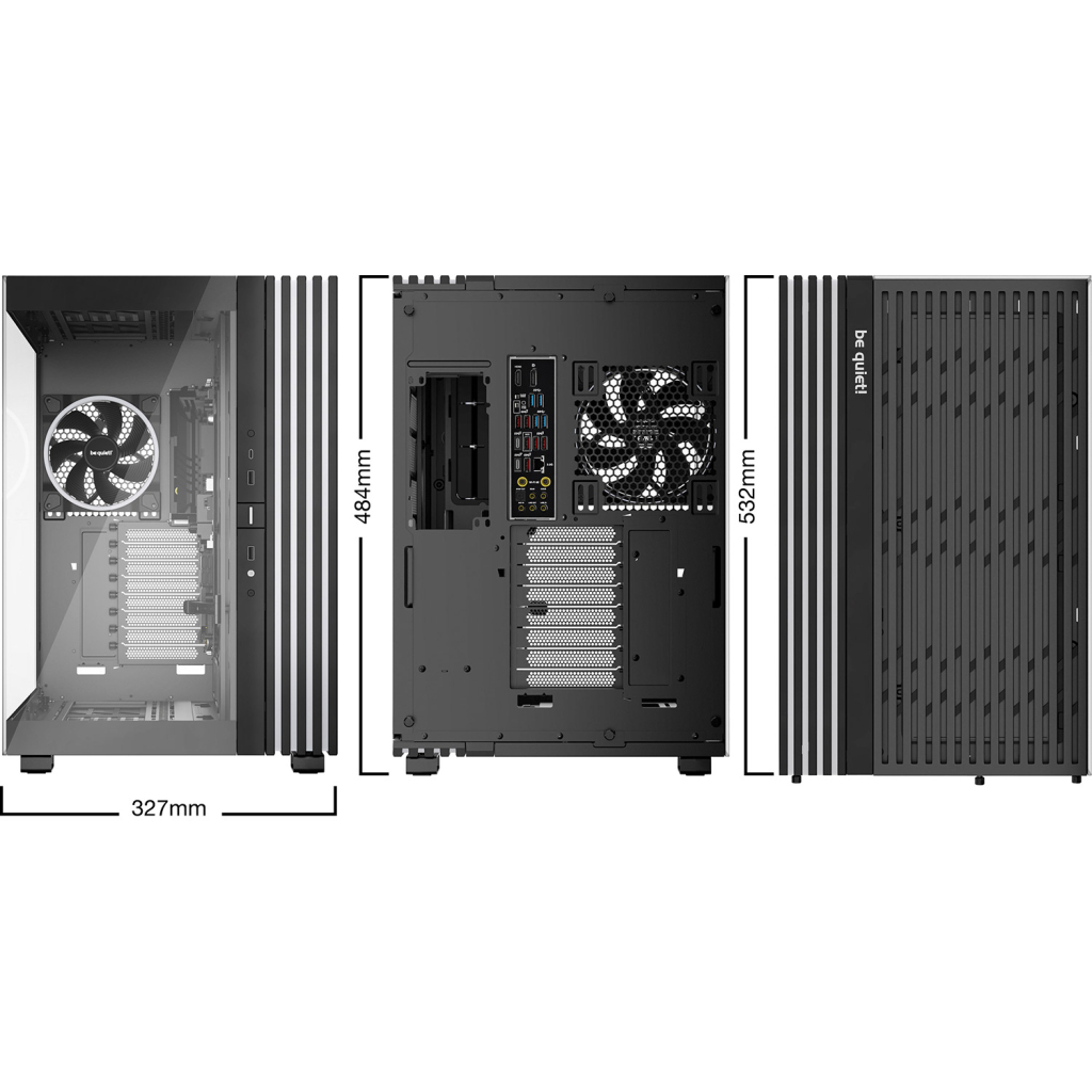 Корпус Be quiet! LIGHT BASE 900 FX Black (BGW71) - зображення 7