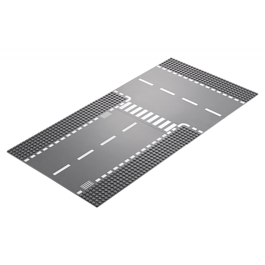 Конструктор LEGO City Пряме й Т-подібне перехрестя 2 деталі (60236) - зображення 2