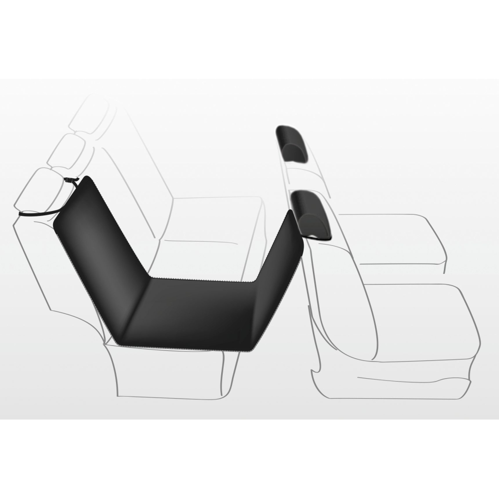 Килимок для тварин Trixie захисний в авто 1.45х1.6 м Чорний (4011905013244) - изображение 7