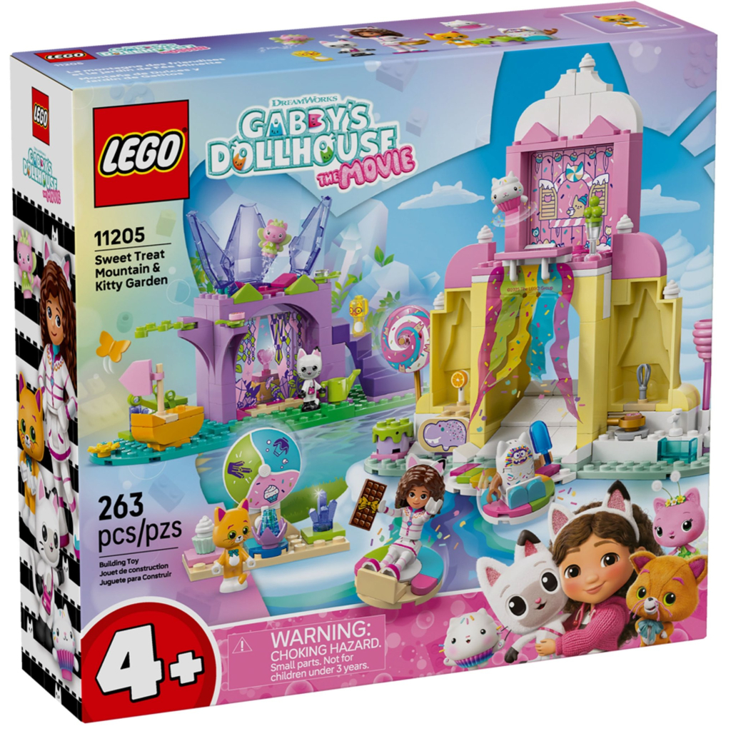 Конструктор LEGO Gabby's Dollhouse Гора солодощів і сад Кітті (11205) - зображення 1