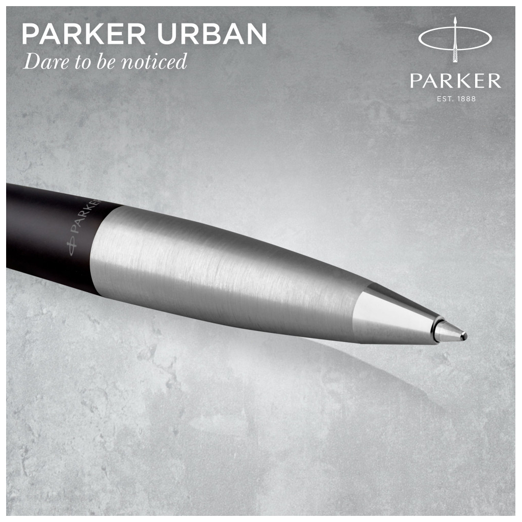 Ручка кулькова Parker URBAN 17 Muted Black CT BP (30 135) - зображення 4