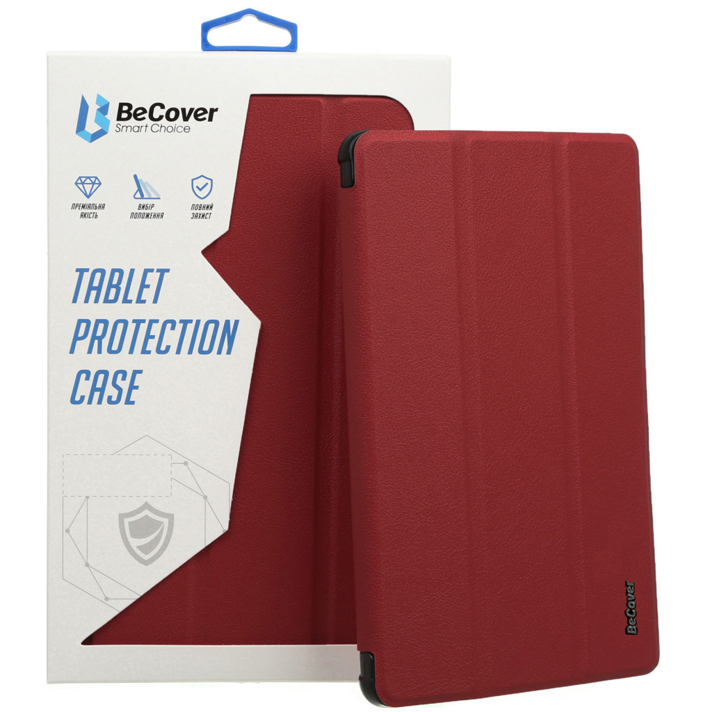 Чохол до планшета BeCover Smart Case Xiaomi Redmi Pad 10.61" 2022 Red Wine (708729) - зображення 1