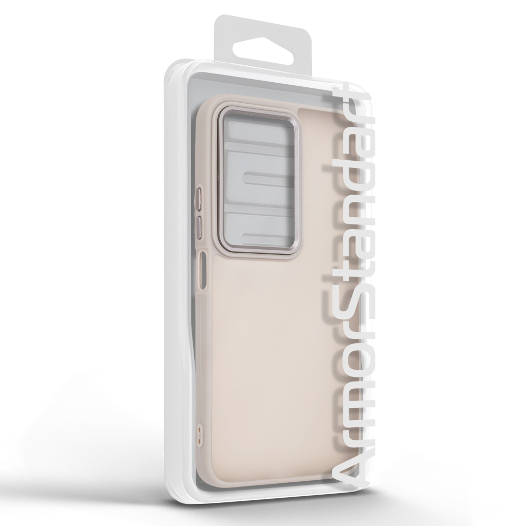 Чохол до мобільного телефона Armorstandart Frame Xiaomi Redmi 15 4G Grey (ARM87414) - зображення 3