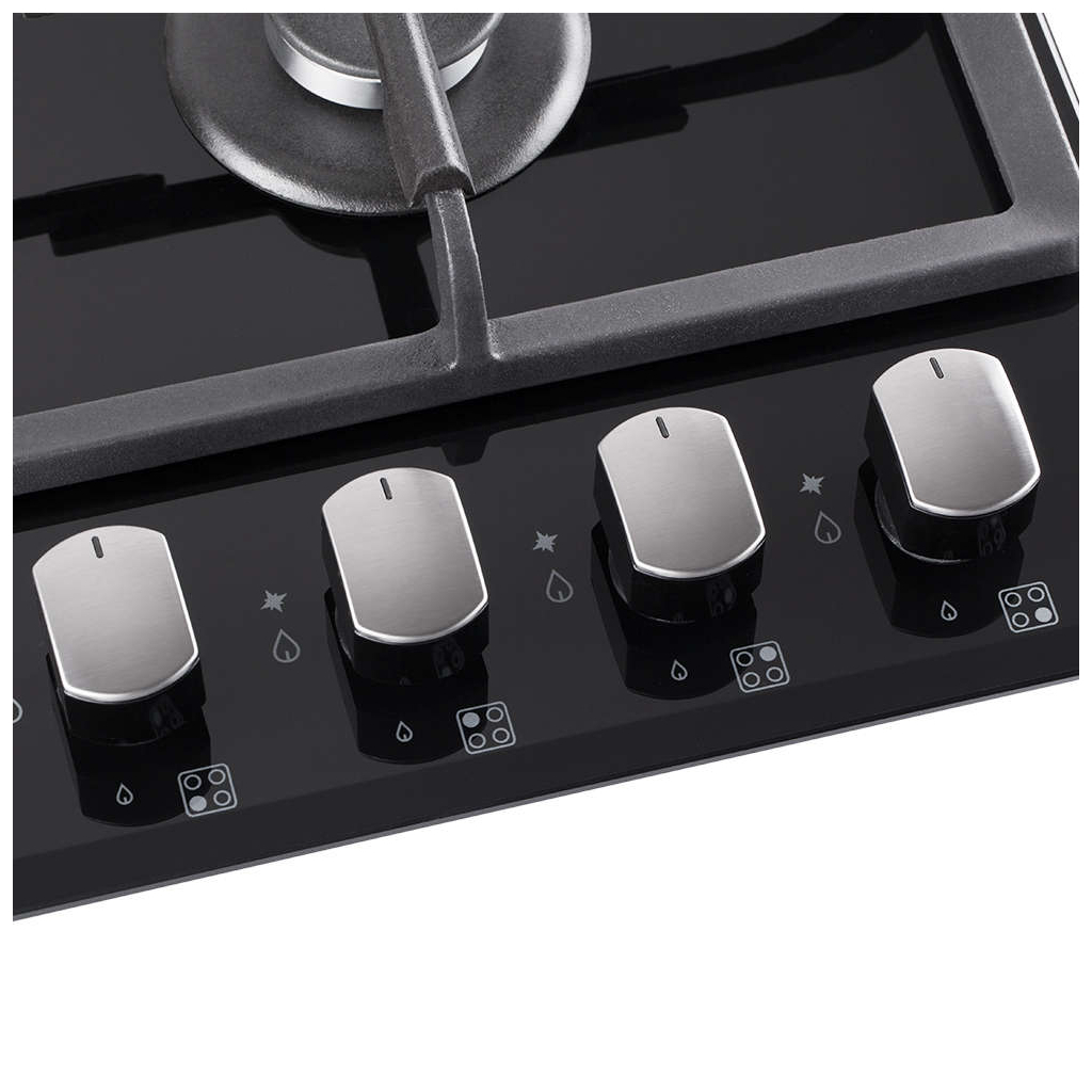 Варочна поверхня Pyramida PFG 647 BLACK LUXE - зображення 3