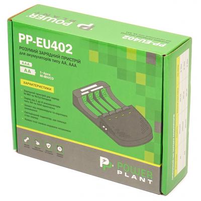 Зарядний пристрій для акумуляторів PowerPlant PP-EU402 / АА, AAA (AA620005) - зображення 5