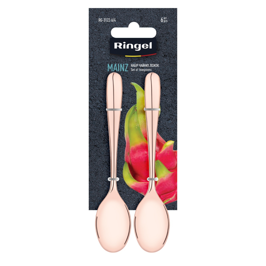 Чайна ложка Ringel Mainz 6 шт (RG-3122-6/4) - зображення 3